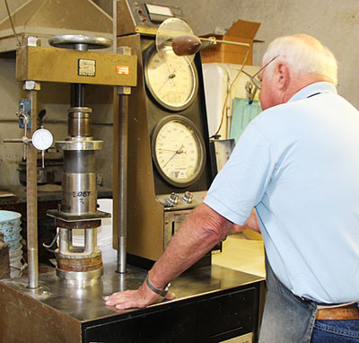 In-House Construction Materials Testing Lab photo